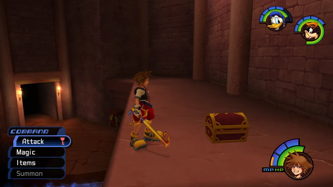 Agrabah Cave of Wonders Bottomless Hall Raised Platform Chest